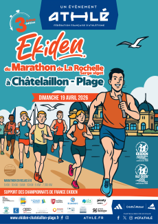 3ème édition Ekiden à Châtelaillon-Plage 