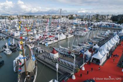 Visitors at the Grand Pavois boat show, La Rochelle